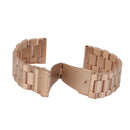 22mm Stainless Steel Watch Band Replacement For 38mm Apple Watch Rose Gold