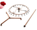 360 Degree Rotating Revolving Necklace Pendant Jewelry Display Stand Holder