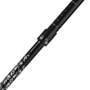 Black Trekking Walking Hiking Sticks Poles Alpenstock Adjustable - Short
