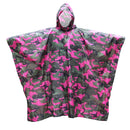 Waterproof Raincoat for Hunting Camping - Camouflage Red