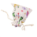 10x Linen Jute Sack Jewelry Pouch Drawstring Gift Bags Xmas Wedding Favour Christmas