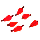 6Pcs Float Foam Strike Indicator for Fly Fishing - Red