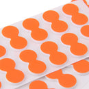 24Pcs Pinch Outdoor Fly Fishing On Strike Indicator Stick on Float Outdoor Fly Fishing Orange