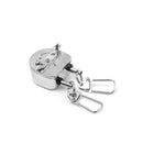 Pin-on Double Zinger Retractor Gear Keeper Stopper for Fishing Travel