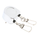 Pin-on Double Zinger Retractor Gear Keeper Stopper for Fishing Travel