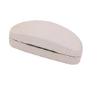 Portable Shell Eye Glasses Sunglasses Hard Case Box Storage Protector - White