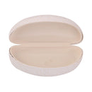 Portable Shell Eye Glasses Sunglasses Hard Case Box Storage Protector - White