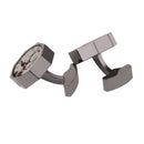 Mens Shirt Cufflinks Business Suit Round Watch Movement Cuff Links Wedding