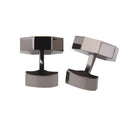 Mens Shirt Cufflinks Business Suit Round Watch Movement Cuff Links Wedding