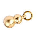 Novelty Gourd Shape Pendant Keychain DIY