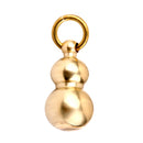 Novelty Gourd Shape Pendant Keychain DIY