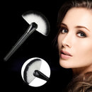 Pro Slim Fan Brush Makeup Blush Face Contour Foundation Cosmetic Beauty Tool