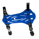 Lightweight Easy Carry Durable Archery Professionals Players Rubber Arm Guard Safety Protection Gear With 2 Straps - Blue