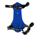 Lightweight Easy Carry Durable Archery Professionals Players Rubber Arm Guard Safety Protection Gear With 2 Straps - Blue