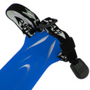 Lightweight Easy Carry Durable Archery Professionals Players Rubber Arm Guard Safety Protection Gear With 2 Straps - Blue