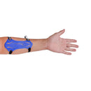 Lightweight Easy Carry Durable Archery Professionals Players Rubber Arm Guard Safety Protection Gear With 2 Straps - Blue