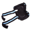 6pcs Skating Roller Elbow Knee Wrist Gear Guard Black Blue Size S