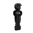 5/8" Rod Foosball Soccer Table Football Man Player with Hat - Black