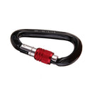 28KN Outdoor Mountaineering Rock Climbing Safety Locking Carabiner Equipment