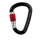 28KN Outdoor Mountaineering Rock Climbing Safety Locking Carabiner Equipment