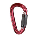 Self Locking Mountaineering Rock Climbing Aluminum Carabiner 28KN