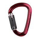 Self Locking Mountaineering Rock Climbing Aluminum Carabiner 28KN