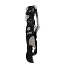 Rappel Climbing Stop Descender for 8mm-12mm Rope - Black