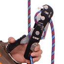 Rappel Climbing Stop Descender for 8mm-12mm Rope - Black