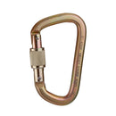 40KN D Carabiner Screw Locking for Rock Climbing Moutaineering