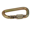 40KN D Carabiner Screw Locking for Rock Climbing Moutaineering