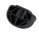 Plastic Kayak Boat Fishing Rod Holder Semicircular Mount - Black