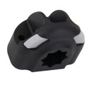 Plastic Kayak Boat Fishing Rod Holder Semicircular Mount - Black