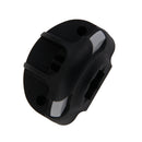 Plastic Kayak Boat Fishing Rod Holder Semicircular Mount - Black