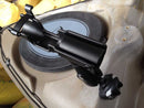 Plastic Kayak Boat Fishing Rod Holder Semicircular Mount - Black