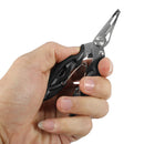Multi-use Fishing Plier Scissor Braid Line Cutter Hook Remover Lures Tackle