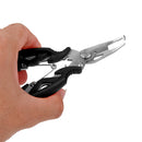 Multi-use Fishing Plier Scissor Braid Line Cutter Hook Remover Lures Tackle
