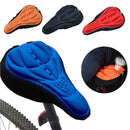 Cycling MTB Bike Bicycle 3D Sponge Saddle Seat Cover Cushion Soft Pad Orange
