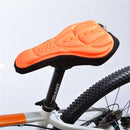 Cycling MTB Bike Bicycle 3D Sponge Saddle Seat Cover Cushion Soft Pad Orange