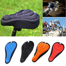 Cycling MTB Bike Bicycle 3D Sponge Saddle Seat Cover Cushion Soft Pad Orange