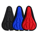 Cycling MTB Bike Bicycle 3D Sponge Saddle Seat Cover Cushion Soft Pad Blue