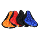 Cycling MTB Bike Bicycle 3D Sponge Saddle Seat Cover Cushion Soft Pad Blue
