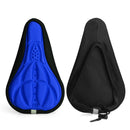Cycling MTB Bike Bicycle 3D Sponge Saddle Seat Cover Cushion Soft Pad Blue