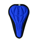 Cycling MTB Bike Bicycle 3D Sponge Saddle Seat Cover Cushion Soft Pad Blue