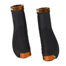 Pair Cycling Lock-on Handle Grips For Bicycle Road MTB Bike Handlebar Gold