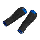 Pair Cycling Lock-on Handle Grips For Bicycle Road MTB Bike Handlebar Blue