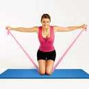Elastic Yoga Pilates Rubber Stretch Resistance Exercise Fitness Band Belt