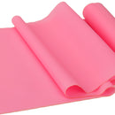 Elastic Yoga Rubber Stretch Resistance Exercise Fitness Band Belt Pink