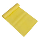 Elastic Yoga Rubber Stretch Resistance Exercise Fitness Band Belt Yellow
