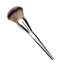 Professional Cosmetic Foundation Makeup Face Blush Powder Brush Tool Silver