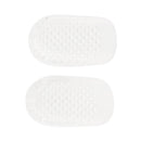 Pair of Silica Gel Heel Cushion Cup Half Insole Pads Pain Relief